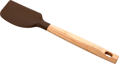 Лопатка Lessner Chef Choco силіконова з дерев'яною ручкою 33 см (5018601439889)