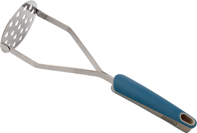 Картоплем'ялка Lessner Sky Blue з кортенової сталі з прогумованою ручкою 27 см (5018601439988)