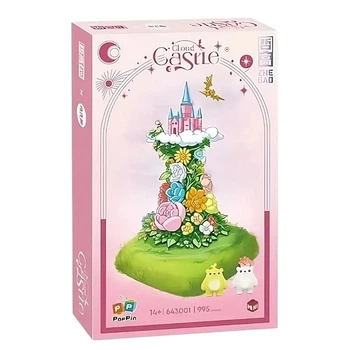 Дитячий конструктор 643001 “Cloud castle” — 986 деталей, підсвічування та музичний механізм