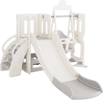 Детский игровой комплекс Mealux Elsa White / Grey (KD-B012-1 White / Grey)