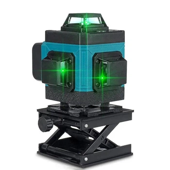 Профессиональный лазерный уровень нивелир Max Light 3D-4D в кейсе