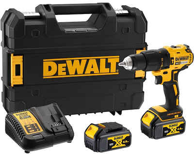 Wiertarko-wkrętarka akumulatorowa DeWalt DCD778M2T-QW 18 V 2 x 4 Ah (5902067616499)