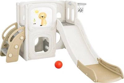Детский игровой комплекс Mealux Tower White / Brown (KD-B013 White / Brown)