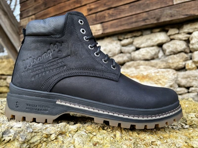 Ботинки кожаные зимние Wrangler Aviator V4 Black 42