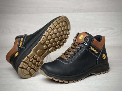 Спортивные ботинки, зимние кожаные кроссовки на меху Timberland Sheriff 42