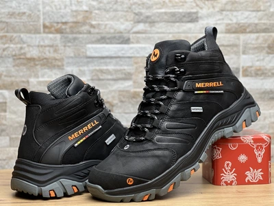 Кросівки шкіряні термо, спортивні черевики Merrell Trekking Waterproof GTX 41