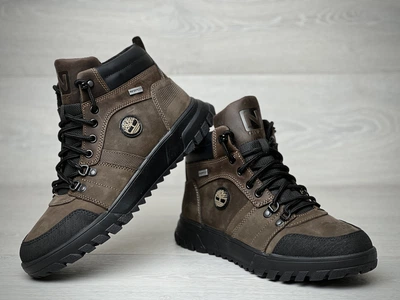Спортивні черевики на хутрі Timberland Boulder Trail Hiking V2 Olive 40