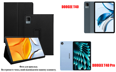 Чехол-подставка CRAYTON для DOOGEE T40, DOOGEE T40 Pro – стиль, защита и ручная сборка, цвет Черный