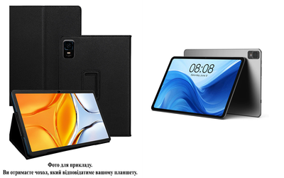 Чехол-подставка CRAYTON для Teclast T50 New 2023 – стиль, защита и ручная сборка, цвет Черный