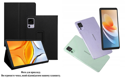 Чехол-подставка CRAYTON для DOOGEE T20 Mini, T20 Mini Pro – стиль, защита и ручная сборка, цвет Черный