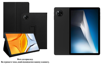 Чехол-подставка CRAYTON для DOOGEE Tab A9 Pro+ – стиль, защита и ручная сборка, цвет Черный