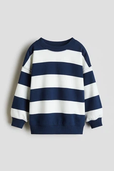 Світшот утеплений на хлопчика H&M 110-116 см у смужку