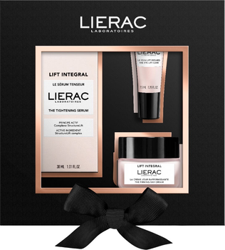 Zestaw do pielęgnacji twarzy Lierac Lift Integral Serum 30 ml + Krem na dzień 20 ml + Krem pod oczy 7.5 ml (3701436927523)