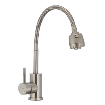 Смеситель для кухни с гибким сливом MIXXUS SUS 011 (SS0006)