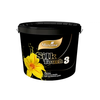 Интерьерная краска латексная Maxima Silk Touch 3 матовая 6 кг