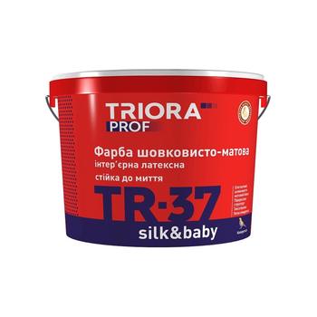 Интерьерная латексная краска Triora TR-37 silk and baby шелковистая 10 л