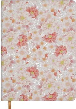 Щоденник датований Buromax Bloom з штучної шкіри А5 336 сторінок Оранжевий (BM.21156-11)