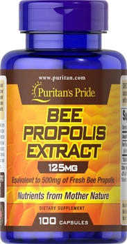 Прополис Puritan's Pride Bee Propolis 125 мг 100 капсул (PTP-13812)