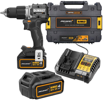 Wiertarko-wkrętarka akumulatorowa DeWalt x McLaren F1 Team DCD85MM2T-QW 18 V 2 x 4 Ah (5054905326586)