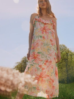 Сарафан женский H&M 1234153002c34 L Разноцветный (KC1000000053575)