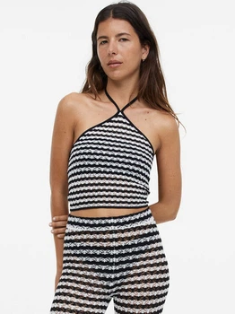 Топ женский H&M 1170875001c34 M Разноцветный (KC1000000053632)