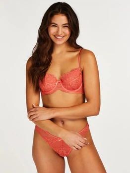Трусики бразилиана женские hunkemoller 201162005c36 XL Оранжевые (1000000054653)