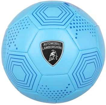 Футбольний м'яч Lamborghini р.5 Голубий (6941876045921)
