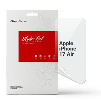 Захисна плівка для Apple iPhone 17 Air гідрогелева ударостійка протиударна прозора бронеплівка на телефон ArmorStandart захист скла ARM86170