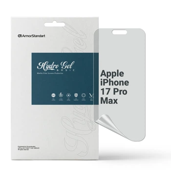 Захисна плівка для Apple iPhone 17 Pro Max гідрогелева ударостійка протиударна бронеплівка Matte на телефон ArmorStandart захист скла матова плівка ARM86173