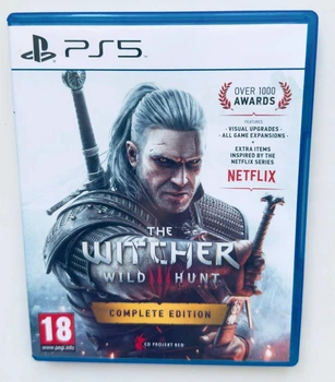Диск для PlayStation 5 - The Witcher 3 Wild Hunt Complete Edition, русская версия, Б/У