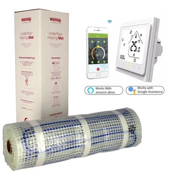 Нагревательный мат Warmup PVC-150 1 м² + Wi-Fi терморегулятор