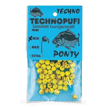 Насадка плавающая TECHNOPUFI midi 4-6мм Ponty (карп)