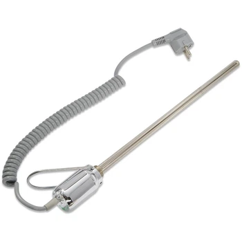 ТЭН электрический CINI для полотенцесушителя Хром 300W