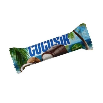 Конфеты батончики Cocosik в глазури упаковка 1 кг тм Amanti