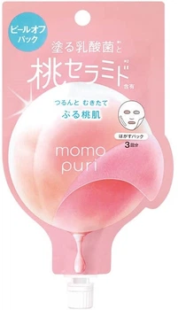 Очищающая маска-пленка для лица BCL Momopurl Peach Fresh Peel Off Pack 20 мл (4515061089698)