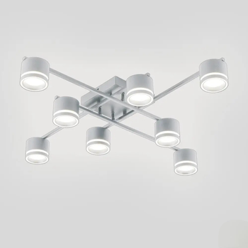 Люстра Esllse GELA 8R 820x820x140 мм белая на 8 ламп GX53