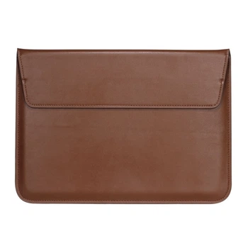 Чохол-конверт-підставка xVibe Leather PU для MacBook ноутбука планшета 13"-14.2" Brown