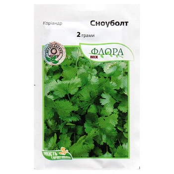 Насіння коріандр Сноуболт 2 г Moravoseed, Чехія