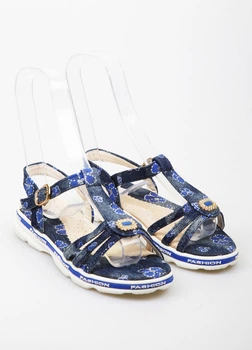 Босоножки С.ЛУЧ 35 Синий (BEV-G7820-1-Blue)