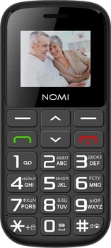 Мобільний телефон Nomi i1871 Black (001011591112)