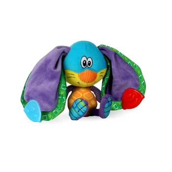 Мягкая игрушка Nuby Teether Tugz Plush Rabbit с прорезывателем