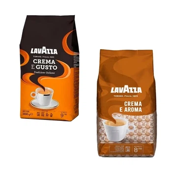 Комплект кави в зернах Lavazza Crema e Aroma 1 кг + кава в зернах Lavazza Crema e Gusto 1 кг (1237і7)