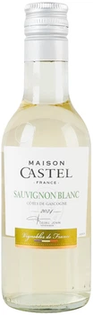 Вино Maison Castel Sauvignon Blanc Cotes de Gascogne IGP біле сухе 0.187 л (3211209720423)