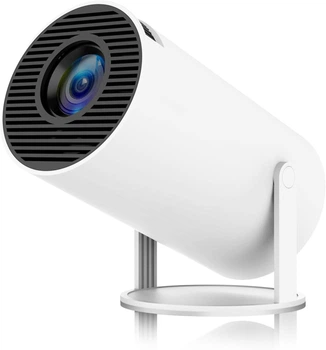 Портативный мини-проектор HY300 с поддержкой 4K 1080P и двухдиапазонным Wi-Fi