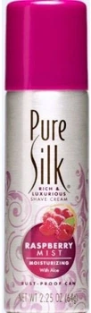 Пена для бритья Pure Silk USA Raspberry Mist Малиновый рай 66 мл (051009309229)