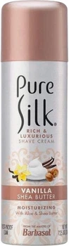 Пена для бритья Pure Silk Vanilla Shea Butter Ванильное масло Ши 214 мл (051009309922)