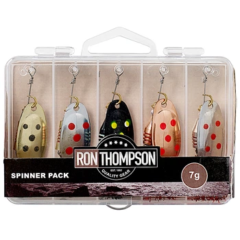 Набор блёсен-вертушек в коробке DAM Spinner Pack 7гр 5шт