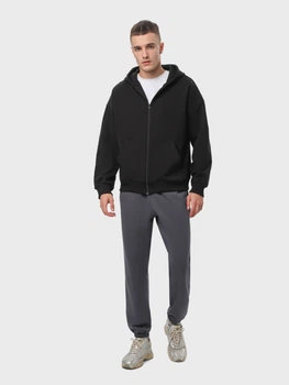 Спортивный костюм мужской Ray Premium Loose U0809M-Black-Dark Grey S Черный с темно-серым (RAY2000000044583)
