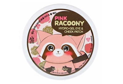 Патчи SECRETKEY Pink Racoony Hydro Gel Eye + Cheek Patch 60шт
