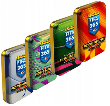 Zestaw kart kolekcjonerskich Panini Fifa 365 Adrenalyn Xl 2026 Losowa mini puszka 1 z 4 (8051708029246)